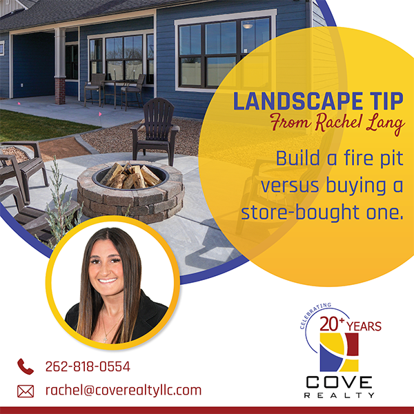 Cove's Rachel with Landscaping Tip