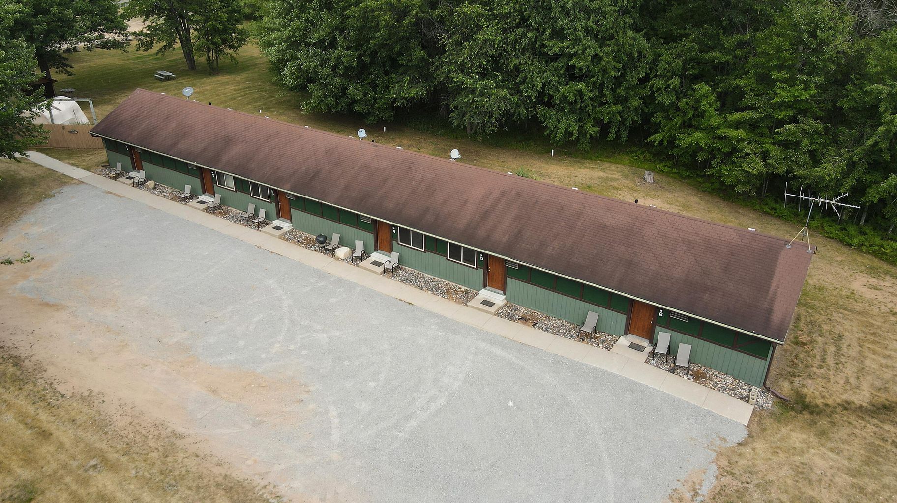 Lodging aerial view